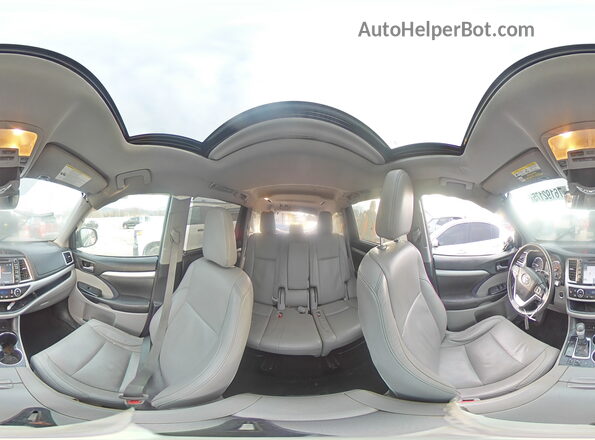 5TDJZRFH2HS470101 2017 TOYOTA HIGHLANDER Gray 360 interior view