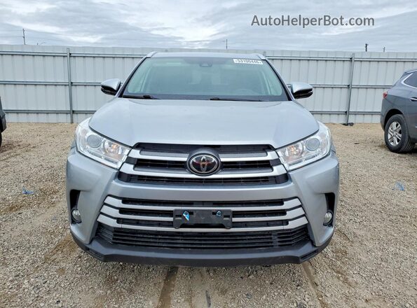 5TDJZRFH2JS523403 2018 TOYOTA HIGHLANDER Silver Vista frontal