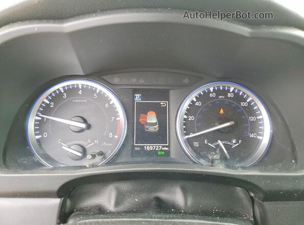 5TDJZRFH2JS523403 2018 TOYOTA HIGHLANDER Silver Vista del cuadro de instrumentos