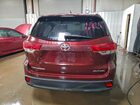 2019 Toyota Highlander Xle Бордовый vin: 5TDJZRFH2KS703269