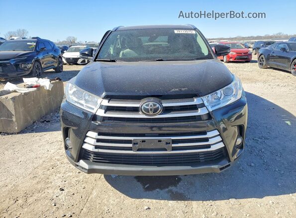 5TDJZRFH3HS419609 2017 TOYOTA LE Black Вид спереду