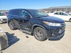 2017 Toyota Highlander Xle Black vin: 5TDJZRFH3HS419609