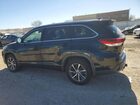 2017 Toyota Highlander Xle Black vin: 5TDJZRFH3HS419609