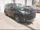 2017 Toyota Highlander Se Black vin: 5TDJZRFH3HS426074