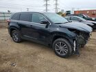 2018 Toyota Highlander Xle Черный vin: 5TDJZRFH3JS536872