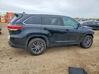 2018 Toyota Highlander Xle Черный vin: 5TDJZRFH3JS536872