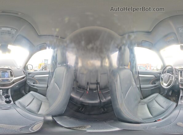 5TDJZRFH3JS536872 2018 TOYOTA HIGHLANDER Черный Панорамный вид салона 360°