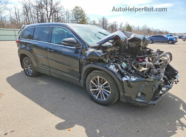 5TDJZRFH4HS428903 2017 TOYOTA HIGHLANDER Черный Передняя правая четверть