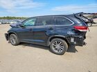 2017 Toyota Highlander Xle Черный vin: 5TDJZRFH4HS428903