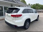 2019 Toyota Highlander Xle Белый vin: 5TDJZRFH4KS588142