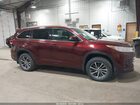2017 Toyota Highlander Xle Красный vin: 5TDJZRFH5HS398939