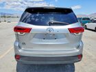 2017 Toyota Highlander Se Серебряный vin: 5TDJZRFH5HS413990