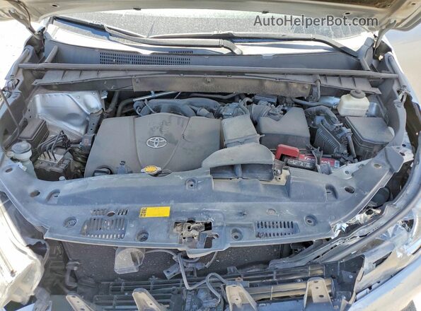 5TDJZRFH5HS413990 2017 TOYOTA HIGHLANDER Серебряный Вид подкапотного пространства