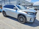 2017 Toyota Highlander Se Серебряный vin: 5TDJZRFH5HS413990