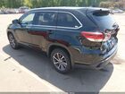 2018 Toyota Highlander Xle Black vin: 5TDJZRFH5JS546609