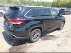 2018 Toyota Highlander Xle Black vin: 5TDJZRFH5JS546609