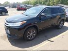 2018 Toyota Highlander Xle Black vin: 5TDJZRFH5JS546609