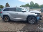 2017 Toyota Highlander Xle Серебряный vin: 5TDJZRFH6HS369529