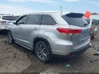 2017 Toyota Highlander Xle Серебряный vin: 5TDJZRFH6HS369529