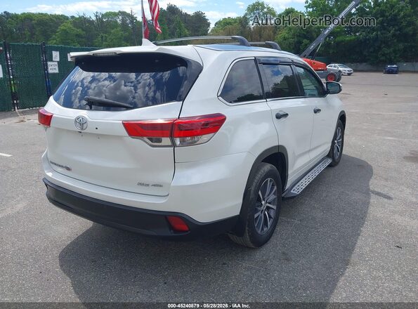 5TDJZRFH6HS454628 2017 TOYOTA HIGHLANDER White Trasero derecho