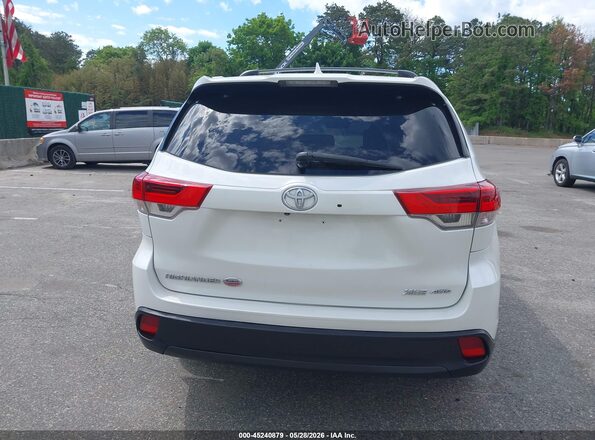 5TDJZRFH6HS454628 2017 TOYOTA HIGHLANDER White 