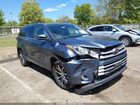 2018 Toyota Highlander Xle Teal vin: 5TDJZRFH6JS804636