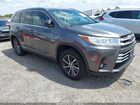 2018 Toyota Highlander Xle Gray vin: 5TDJZRFH6JS806435