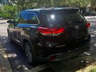 2019 Toyota Highlander Xle Черный vin: 5TDJZRFH6KS604292
