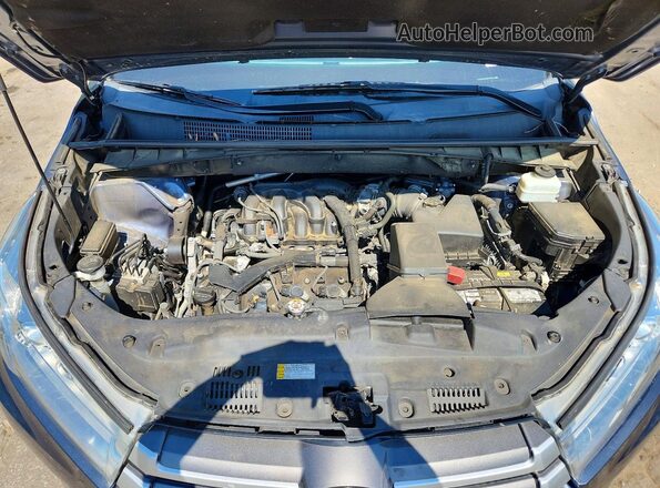 5TDJZRFH6KS722844 2019 TOYOTA HIGHLANDER Синий Вид подкапотного пространства