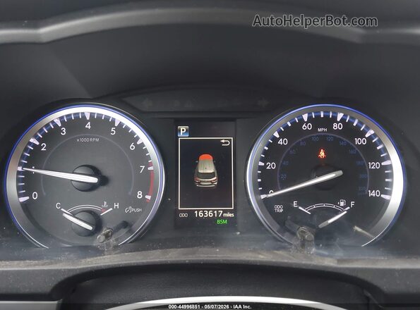 5TDJZRFH7HS435151 2017 TOYOTA LE Серый Вид задних сидений