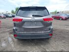 2017 Toyota Highlander Xle Серый vin: 5TDJZRFH7HS435151
