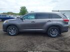 2017 Toyota Highlander Xle Серый vin: 5TDJZRFH7HS435151