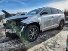 2017 Toyota Highlander Xle Silver vin: 5TDJZRFH7HS474192