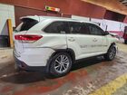 2019 Toyota Highlander Xle White vin: 5TDJZRFH7KS572744