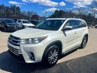 2017 Toyota Highlander Xle White vin: 5TDJZRFH8HS357253