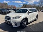 2017 Toyota Highlander Xle White vin: 5TDJZRFH8HS357253