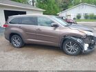 2017 Toyota Highlander Xle Оранжевый vin: 5TDJZRFH8HS474864