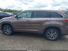 2017 Toyota Highlander Xle Оранжевый vin: 5TDJZRFH8HS474864