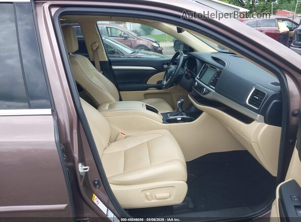 5TDJZRFH8HS474864 2017 TOYOTA LE Оранжевый Вид салона спереди