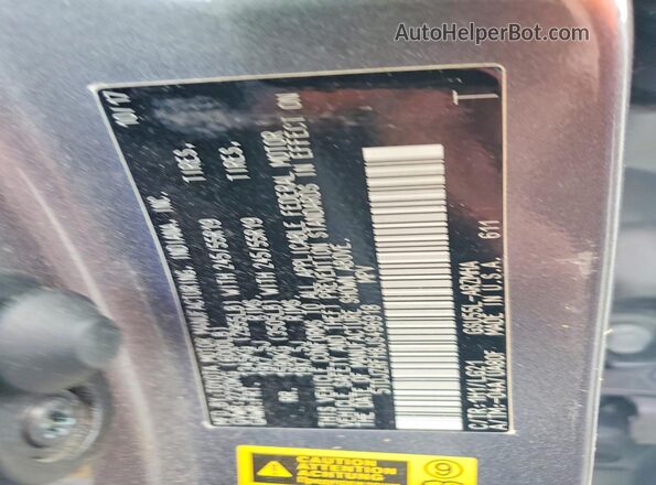 5TDJZRFH8JS496918 2018 TOYOTA HIGHLANDER Gray Vista de la etiqueta del VIN