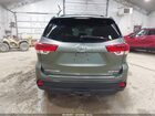 2018 Toyota Highlander Se/xle Green vin: 5TDJZRFH8JS891021