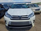 2019 Toyota Highlander Xle Белый vin: 5TDJZRFH8KS915514
