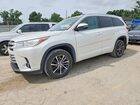 2017 Toyota Highlander Xle White vin: 5TDJZRFH9HS441792