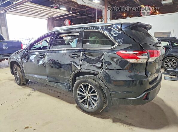 5TDJZRFH9HS451979 2017 TOYOTA HIGHLANDER Black Trasero izquierdo