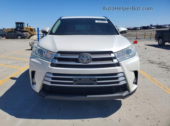 5TDJZRFH9JS528095 2018 TOYOTA HIGHLANDER White Vista frontal