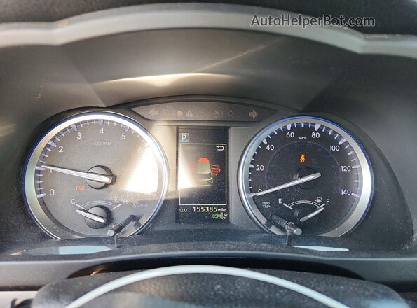 5TDJZRFH9JS535225 2018 TOYOTA HIGHLANDER Black Instrument cluster view