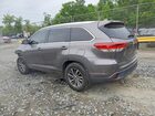 2018 Toyota Highlander Xle Gray vin: 5TDJZRFH9JS540800