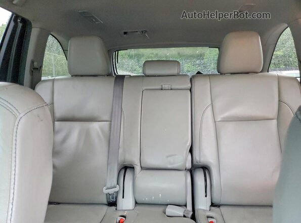 5TDJZRFH9JS540800 2018 TOYOTA HIGHLANDER Gray Вид задніх сидінь