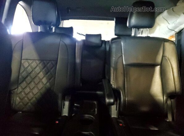 5TDJZRFH9JS545317 2018 TOYOTA HIGHLANDER Gray უკანა სავარძლების ხედი