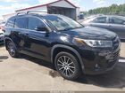 2017 Toyota Highlander Se Black vin: 5TDJZRFHXHS396460